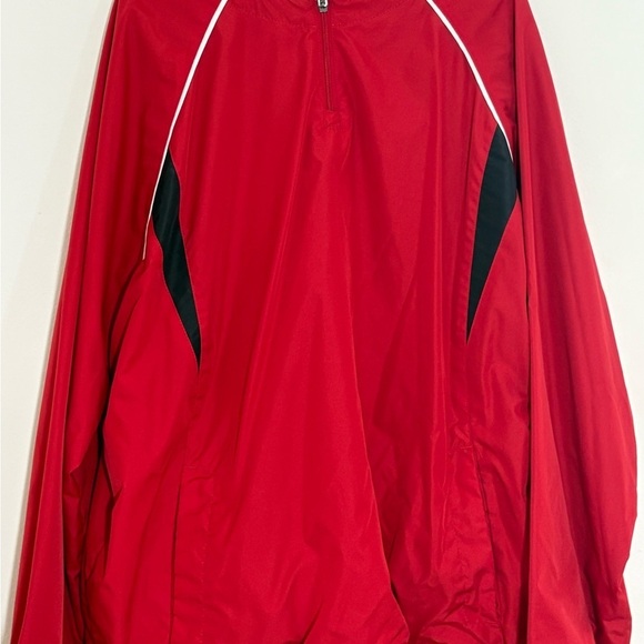 Holloway Golf Baseball 1/4 Zip Warmup Mens Size XL  Pockets Preppy Athletic - Picture 3 of 11